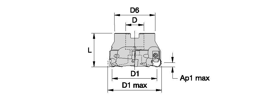 KSSR-RPGN.. Shell Mills - Inch 1942589 KSSR300RP430C4 - Kennametal.com