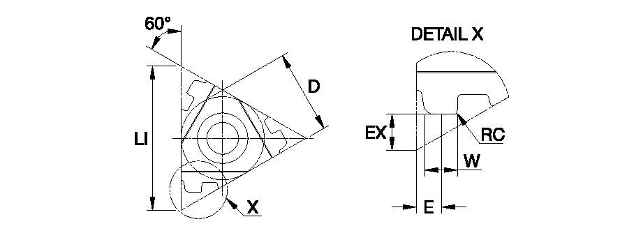 LT-NR/L-BUT Threading - 1744005 - Kennametal