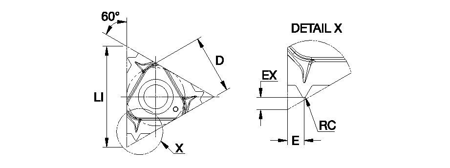 LT-NR/L-UNCB Threading - 1712559 - Kennametal