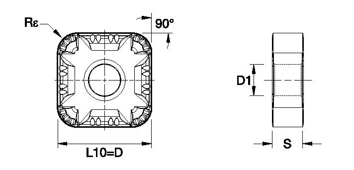 Wheel Reprofiling/Wheelset Turning Inserts - 7088031 - Kennametal
