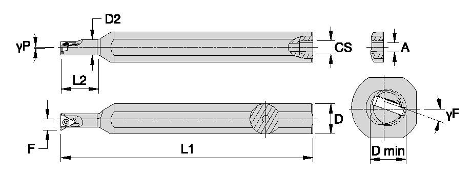 A-LSE Threading - 1131499 - Kennametal