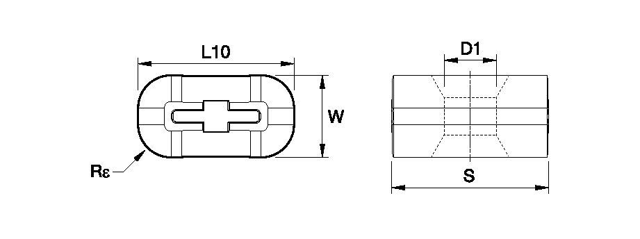 LNUX LNUX191940RRH Railroad Turning Insert 2425576 - Kennametal