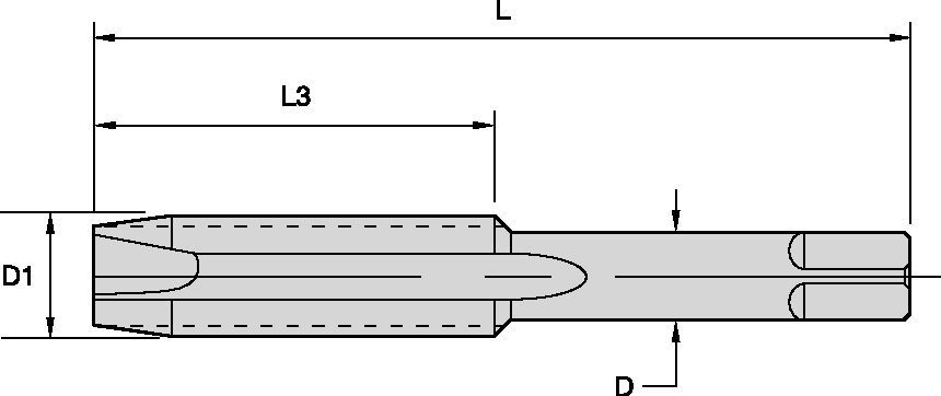 Series 5351/2351 • Metric ANSI • Spiral Point, Plug Chamfer
