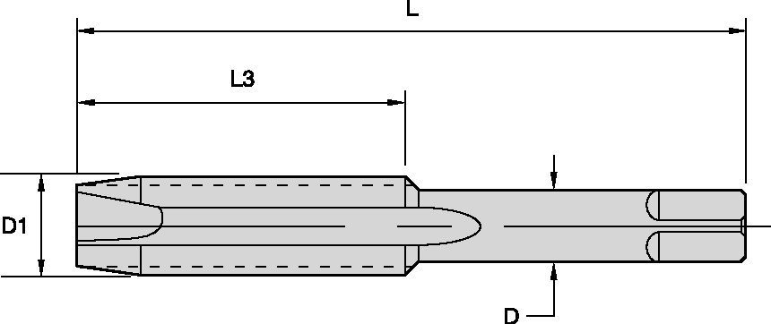 GUN™ Taps • Blind Holes