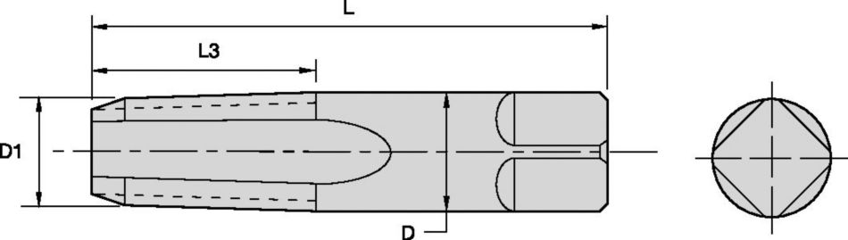 5820 High Hook Pipe Tap Tapping - 2748196 - WIDIA