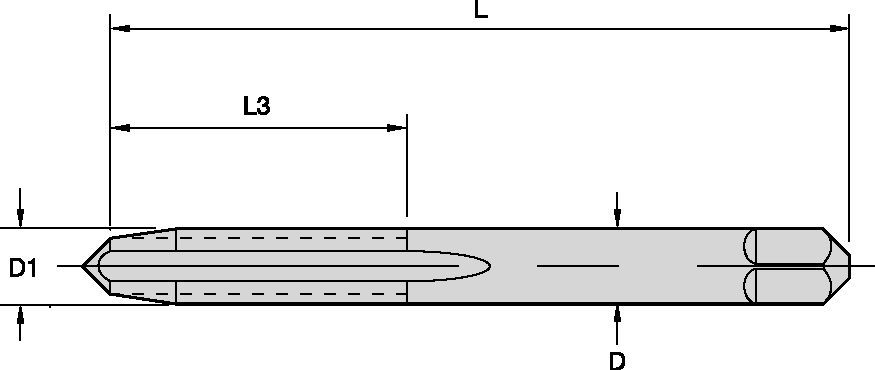 7305 Maint Hand Tap Tapping - 2751051 - WIDIA