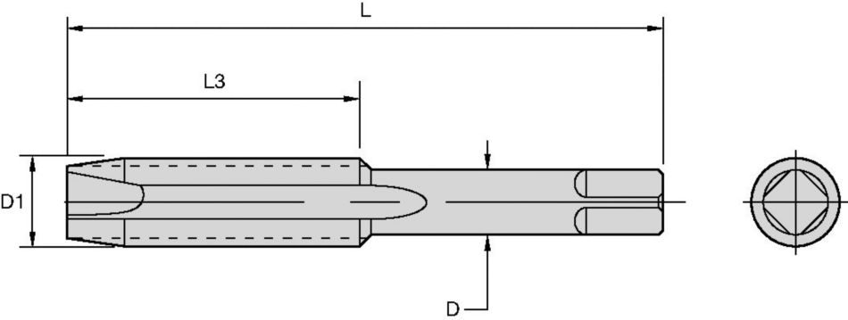 7301 Maint GUN Tap Tapping - 2750375 - WIDIA