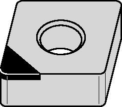 Polycrystalline Diamond Inserts (PCD) • CNGA-FST