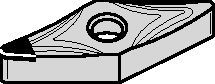 Wendeschneidplatten aus polykristallinem Diamant (PCD) • VNMS-FST