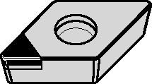 Polycrystalline Diamond Inserts (PCD) • DCGW-FST