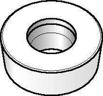 Screw-On RCGW ISO/ANSI Turning Insert 1881305 - Kennametal