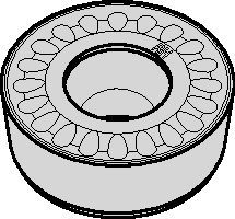 Pastilhas fixadas com parafuso