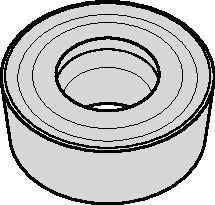 Screw-On RCMT ISO/ANSI Turning Insert 3755762 - Kennametal