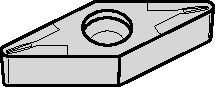 Screw-On VBMT ISO/ANSI Turning Insert 1198162 - Kennametal