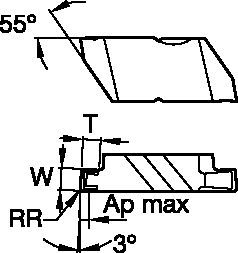 Top Notch™ Groove and Turn Inserts