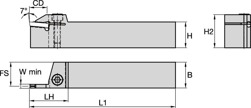 A4™ Integral-Klemmhalter