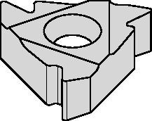 Laydown 4ERN55 Threading Insert 2018320 - Widia