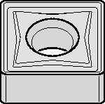 Negative Kenloc™ Wendeschneidplatten