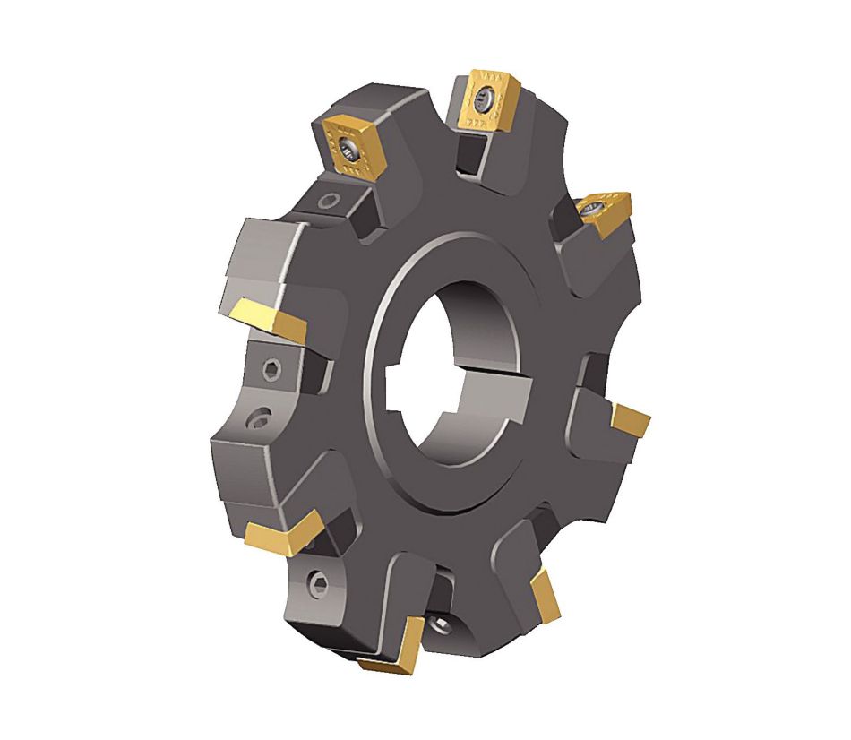 KSSM™ Slotting Cutters - IC 10 - Adjustable (Arbor Mount - Half-Side Cutting - Right Hand 14 mm ) - Metric 2443456 - Kennametal