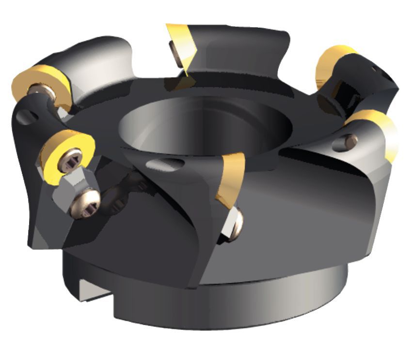 RPF 0° / 90° Shell Mills - 5/8" IC Round Inserts RFCW53_