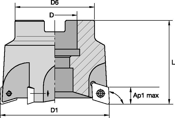 Indexable Shell Mills • XD_X10