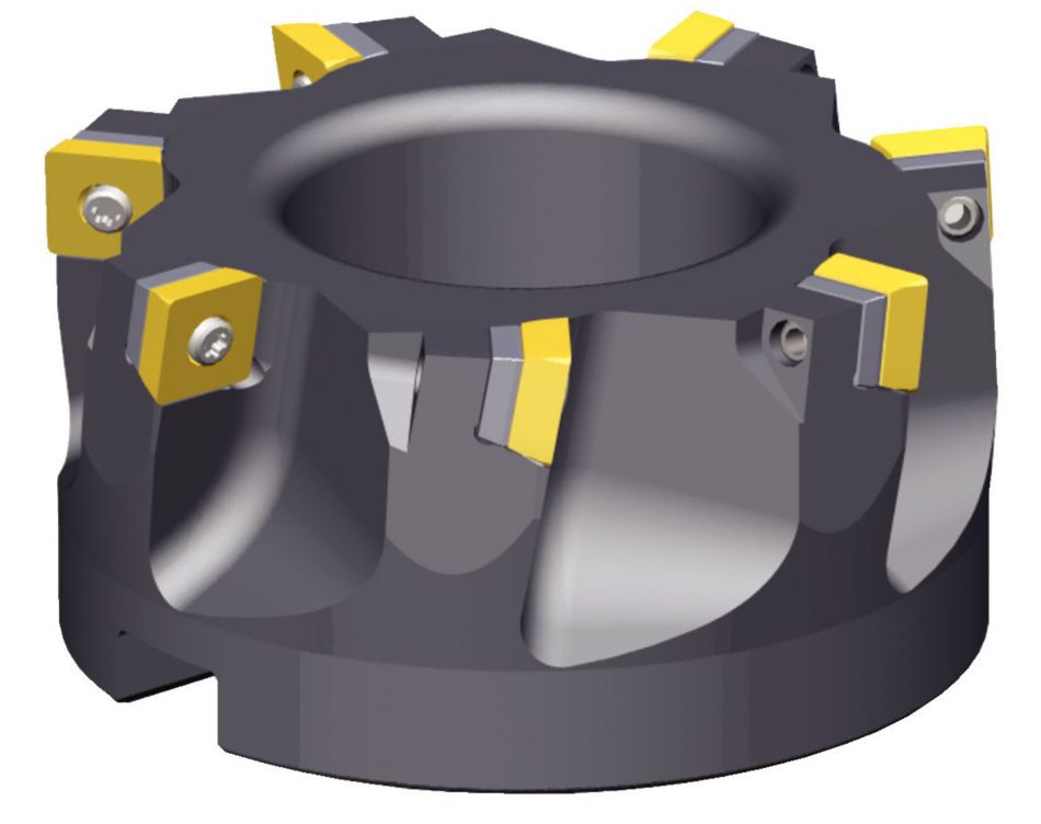 Shoulder milling cutter for multiple materials.