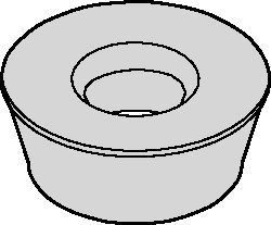 Round Inserts for KDM - RDHX-LN 6969241 - Kennametal