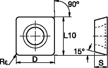 Indexable Inserts • Chamfer Mills • SD..09...