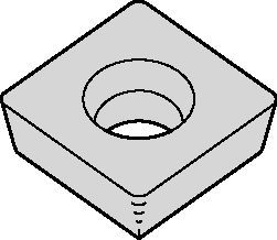 Inserts for Chamfer Mills - SPCW12.. 1181166 - Kennametal