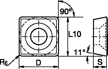 KICR Indexable Inserts