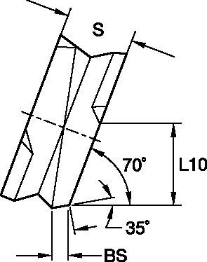 Indexable Inserts • SPHX1205... • Roughing