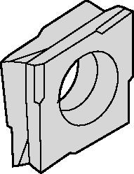 Inserts for Fix-Perfect™ 20° • SPHX1205-GP • Roughing