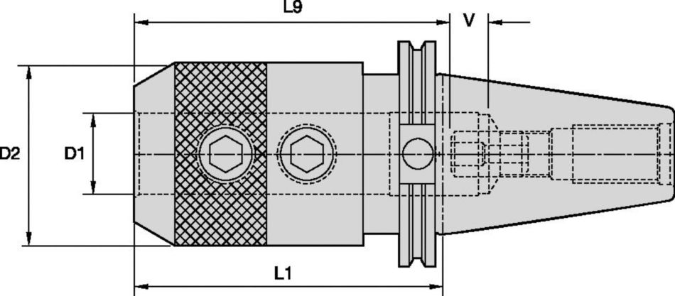 Straight Shank Adapters • Straight Shank with Flats Adapter