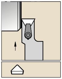 Kendex™ CTCPR163C Toolholder 1096977 - Kennametal