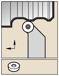 Screw-On SRGCR203 Toolholder 1094556 - Kennametal