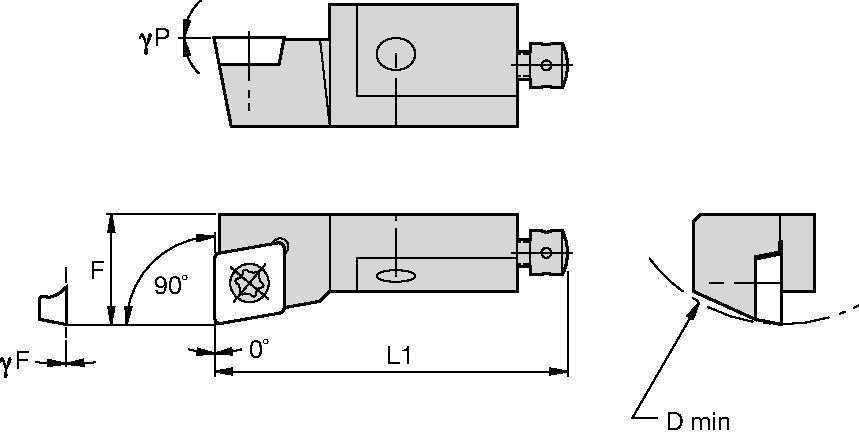 Screw-On SCFPR06CA05 Cartridge 1098551 - Kennametal