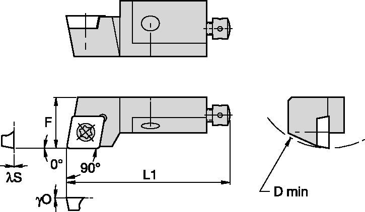 Pastilhas fixadas com parafuso