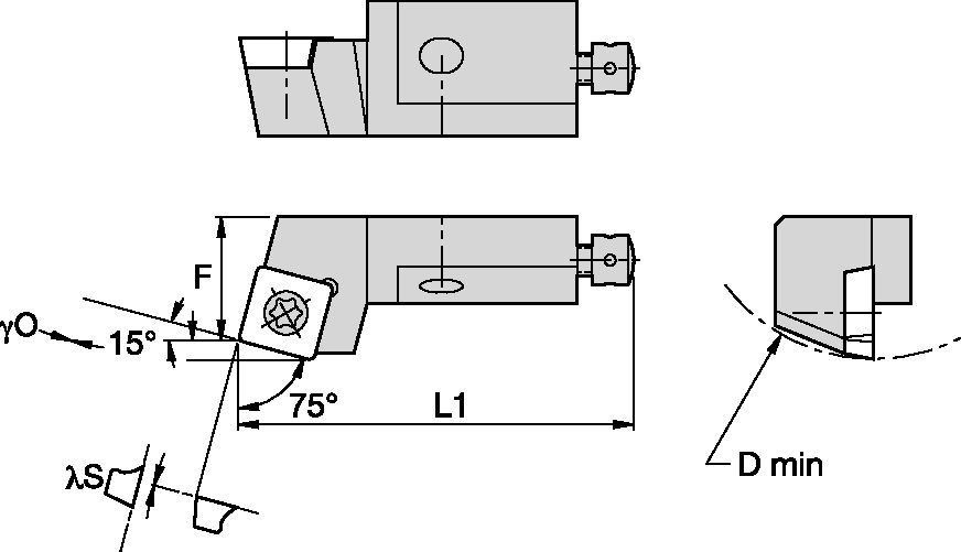 Pastilhas fixadas com parafuso