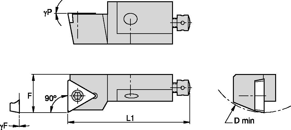 Screw-On STFPR08CA09 Cartridge 1098565 - Kennametal