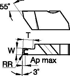 Top Notch™ Groove and Turn Inserts