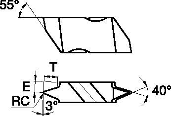 Top Notch™-Wendeschneidplatten zum Einstechdrehen und Drehen