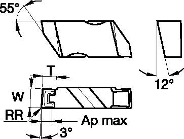 Top Notch™ Groove and Turn Inserts