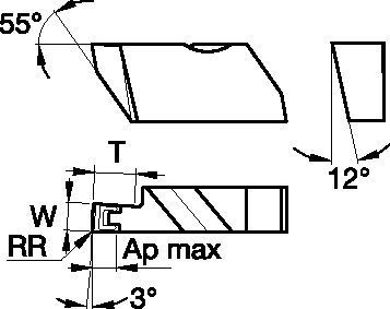 Top Notch™-Wendeschneidplatten zum Einstechdrehen und Drehen