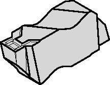 Top Notch™ NGC2C215R150K Groove and Turn Insert 4109842 Kennametal