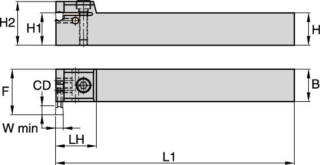 A4™ Integral-Klemmhalter