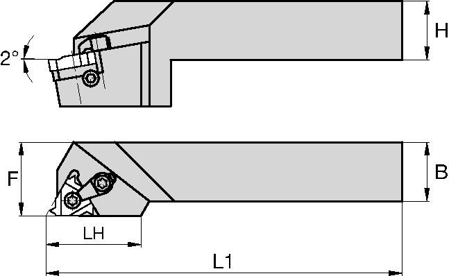 LT Threading Toolholders