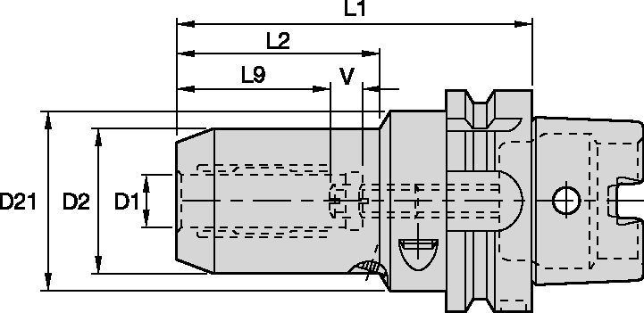 Hydraulic Chucks High-Performance Line • HSK A