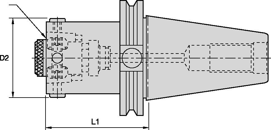 CAT Shank Tools HSK Modular Adapters • Bar Blanks