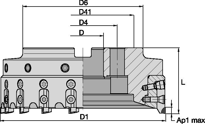 KSCM AluMill™ • Shell Mills • Metric