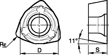 Inserts for KSWM - WPMT-GP 2616307 - Kennametal